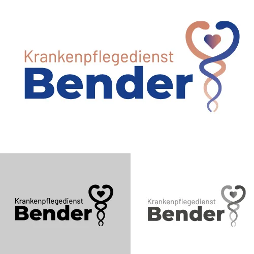 Krankenpflegedienst Bender Corporate Design und Logogestaltung