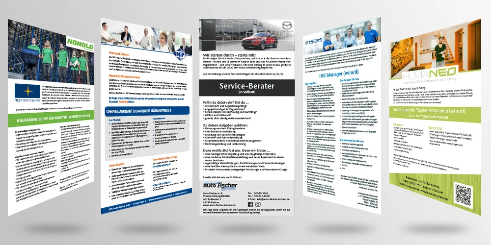 Sammlung Print-Produktionen