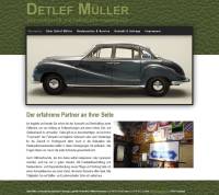 Detlef Müller Restauration Historischer Fahrzeuge geht online!