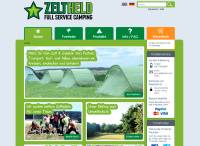 Full Service Camping mit ZELTHELD